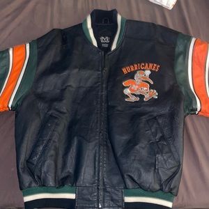 U of Miami Letterman’s Jacket